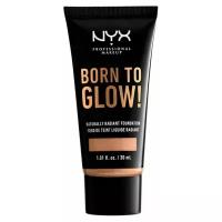 NYX professional makeup Тональный крем Born to glow!, 30 мл, оттенок: Medium Olive