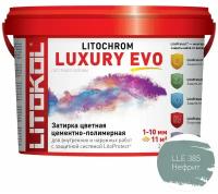 Затирка цементная Litokol Litochrom Luxury Evo LLE.385 нефрит 2 кг