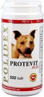 POLIDEX Protevit plus (Полидекс Протевит плюс) - Мультивитамины д/собак 500 таб