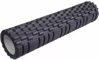 Массажный цилиндр Foam Roller 60см - Черный