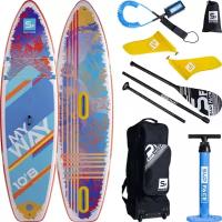 Cап борд надувной двухслойный SUP face My Way Windsup 10.8x34x6 (325x86x15 см) / Sup board, сапборд, доска для сап серфинга