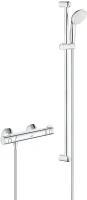 Смеситель Grohe Grohtherm 800 34566001 термостат для душа, с душевым гарнитуром, хром