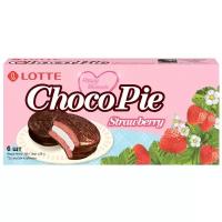 Пирожное Lotte Choco Pie Strawberry