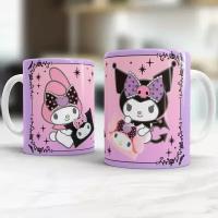 Кружка Аниме Hello Kitty Kuromi