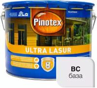 Лазурь для наружных работ Pinotex Ultra Lasur (10л) бесцветный