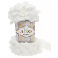 Пряжа для вязания Alize Puffy, 9м 100гр, 5 мотков