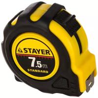 STAYER 7.5м х 25мм, Рулетка (34025-07)