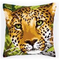 Vervaco Набор для вышивания Леопард 40 x 40 см (0144823-PN)