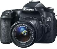 Цифровой фотоаппарат Canon EOS 70D EF-S 18-55mm IS STM Kit