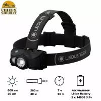 Фонарь налобный Led Lenser MH11, 1000 лм, черный, 500996