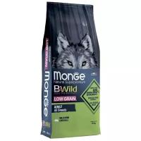 Сухой корм для собак Monge BWILD Feed the Instinct Low Grain, дикий кабан 12 кг