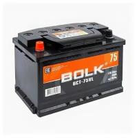 BOLK B 75-3-L Аккумулятор BOLK Standart 75 А/ч прямая L+ 278x175x190 EN650 А россия