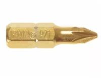 Биты Irwin 10504342, 1/4" Pz-2 TIN 25мм 10 шт