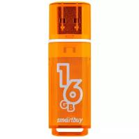Флеш-накопитель USB 2.0 Smartbuy 16GB Glossy series Orange (SB16GBGS-Or)