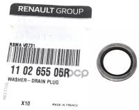 Прокладка сливной пробки Renault 11 02 655 05R