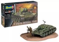 0 Модель сборная Советский танк T-34/76 1940 1/76, 1 шт. в заказе