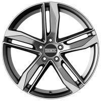 Литые колесные диски FONDMETAL Hexis Titanium Glossy 8x18 5x112 ET40 D57.1 Серый глянцевый с полированной лицевой частью (FMI01 8018405112MTI2)