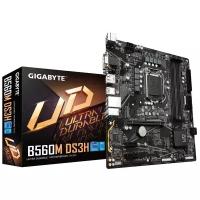 Материнская плата GIGABYTE B560M DS3H V2, LGA 1200, Intel B560, mATX, Ret