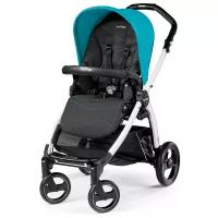 Прогулочная коляска Peg Perego Book S Pop Up Sportivo (шасси White/Black), Bloom Scuba