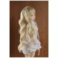 Dollmore 8-9 Junsa HT Wig L.Blond (Парик блонд длинный с чёлкой размер 20-23 см для кукол Доллмор / Пуллип)