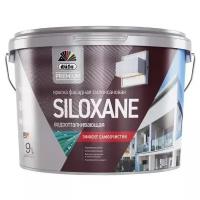 Краска силоксановая Dufa Premium Siloxane глубокоматовая белый 9 л