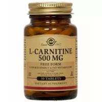 Solgar L-Carnitine (Л-Карнитин) 500 мг 30 таблеток