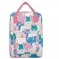 Женская сумка-рюкзак «Coco Box» 352 Pink/Blue