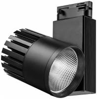 Светодиодный светильник Feron AL105 трековый на шинопровод 30W 4000K, 35 градусов, черный, 3-х фазный, 32950