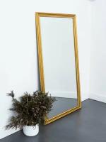 Зеркало декоративное в раме настенное Segreto 90x120, золотой