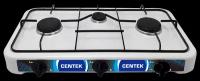 Настольная газовая плита Centek CT-1522 белый