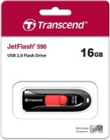 USB флеш накопитель Transcend 16GB JetFlash 590 черный