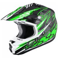 Экипировка IXS Шлем кроссовый HX 261 THUNDER зеленый