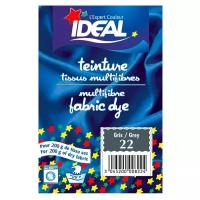 Краска IDEAL MULTIFIBRE для полиамида, хлопка, льна, вискозы, шерсти и шелка, серая