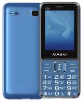 Кнопочный телефон Maxvi P22, синий