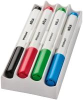 ИКЕА Набор маркеров с губкой МОЛА для доски 4 шт, разноцветный, 4 шт