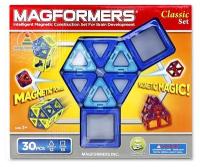 Магнитный конструктор Magformers (Магформерс) Classic, 30 деталей