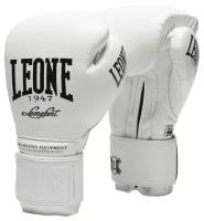 Боксерские перчатки Leone 1947 The Greatest GN111 White (14 унций)