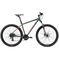 Велосипед Welt Rockfall 2.0 SST 27 16" matt grey/red (2021) matt grey/red