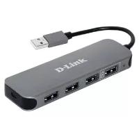 Разветвитель USB D-Link DUB-H4