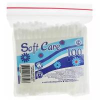 Ватные палочки Soft Care, 100 шт