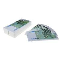 Русма Сувенирные салфетки "Пачка денег 100 евро" двухслойные 25 листов 33х33 см