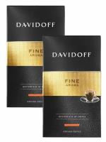 Davidoff Fine кофе молотый, 2 шт по 250 г