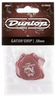 Медиаторы, толщина 0.58 мм, 12 шт. Dunlop Gator Grip Standard 417P058 12Pack