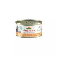 Almo Nature Консервы для Кошек с Тунцом и Креветками 75% мяса (HFC - Natural - Tuna and Shrimps) 9023H, 0,070 кг