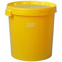 Баки для отходов Бак 35,0л для сбора, хранения медицинских отходов (класс Б), с крышкой, цвет желтый, многоразовый, 1