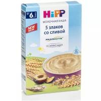 Каша HiPP молочная 5 злаков с черносливом с пребиотиками (c 6 месяцев) 250 г