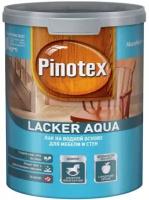 PINOTEX LACKER AQUA 10 лак на водной основе для мебели и стен, д/вн. работ, матовый (1л)