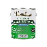 RUST-OLEUM Varathane Premium Spar Urethane / Лак 250231 акрил-уретановый на водной основе для наружных работ 0,946л полуматовый