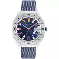 Наручные часы NAUTICA Часы наручные Nautica NAPLSS002, синий, серебряный