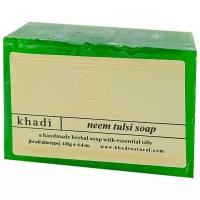 Натуральное мыло с нимом и тулси Khadi Natural | Кади Нейчерал 125г